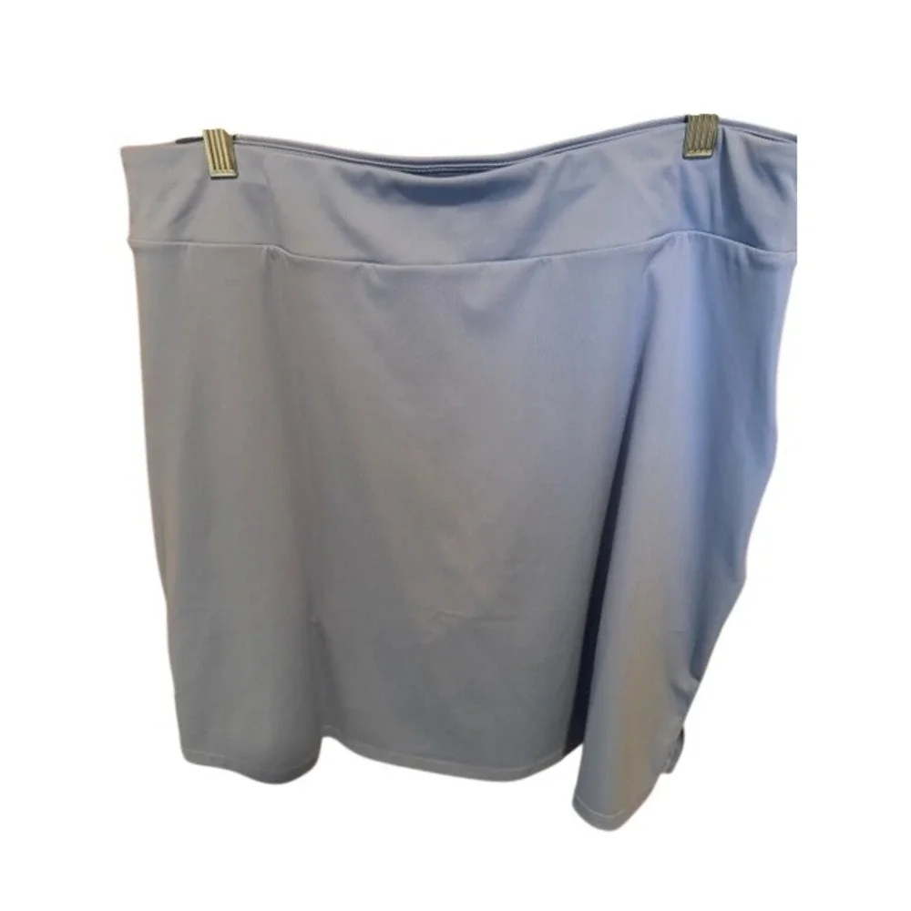 Acegolfs Womens XL Light Blue Athletic Golf Tennis Skort Built-in Shorts UPF 50+